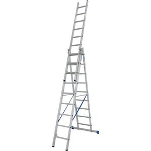 KRAUSE, Alu-Vielzweckleiter 3 x 9 Sprossen