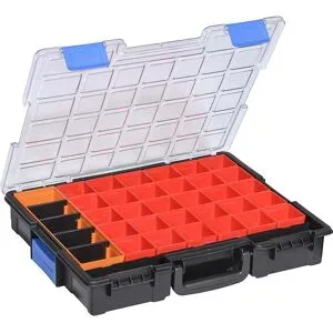 Allit, Allit EuroPlus Pro K44/36 Sortimentskoffer (L x B x H) 355 x 440 x 76 mm Anzahl Fächer: 36 Box Inhalt 1 St.