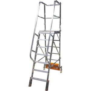 KRAUSE, Podestleiter, Vario Alu, 7 Stufen