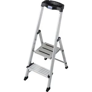 KRAUSE, Stufen-Stehleiter Safepro, 2 Stufen