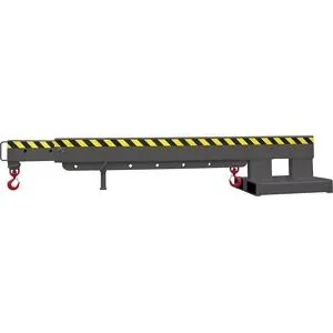 Kranarm, teleskopierbar, 950 - 5000 kg, anthrazitgrau Eichinger