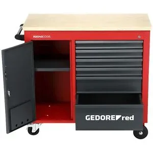 Gedore RED, Gedore RED 3301818 Werkstattwagen Stahl