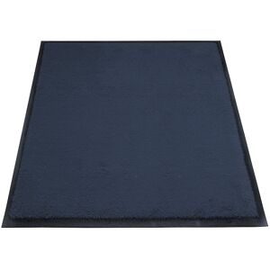 miltex, Schmutzfangmatte miltex Eazycare Style, eckig, antistatisch, UV-beständig, waschbar, High-Twist-Nylon & Niltrilgummi, 750 x 850 mm, stahlblau