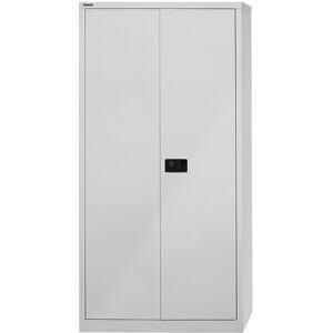 Bisley, BISLEY Flügeltürschrank, HxBxT 1.950 x 914 x 400 mm, lichtgrau, Böden verzinkt