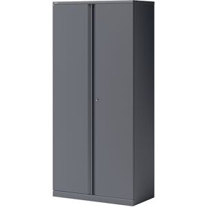 Bisley, BISLEY Flügeltürenschrank Essentials, 5 OH, Breite 914 mm, anthrazit
