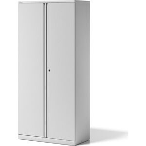 Bisley, BISLEY Flügeltürenschrank Essentials, 5 OH, Breite 914 mm, verkehrsweiss