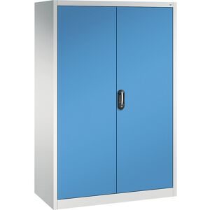 ACURADO Universalschrank, BxT 1200 x 600 mm, lichtgrau / lichtblau C+P