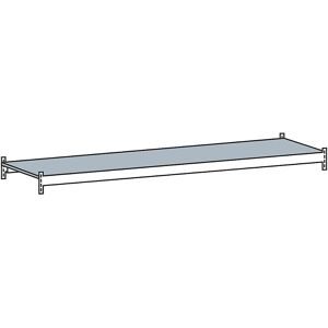 undefined, Weitspannregal Zusatzebene WS2000 - B2500 x T600 mm, mit Stahlböden