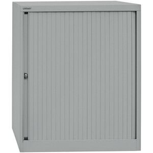 Bisley, BISLEY Rollladenschrank, 2 OH, Breite 800 mm, silber