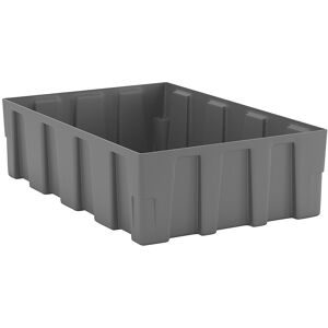 CEMO, EURO-Auffangwanne 250/2 CEMO, Polyethylen, 250 l Auffangvolumen, mit Zulassung, B 1205 x T 805 x H 330, ohne Gitterrost
