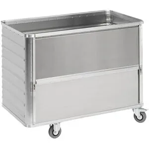 Gmöhling, Gmöhling Alu-Kastenwagen mit halb absenkbarer Wand, 650 Liter