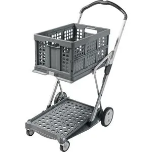 Clax, Klappmobil CLAX® inkl. Klappbox, 46 l, grau