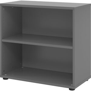 Hammerbacher, Hammerbacher Schrank V928RE/G Grau 80 x 40 x 74,6 cm