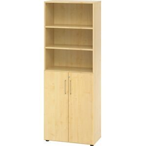 Hammerbacher, Hammerbacher Schrank V968T3/3/3/BS Ahorn 80 x 42 x 215,4 cm