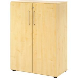 Hammerbacher, Hammerbacher Schrank V938T3/3/3/BS Ahorn 80 x 42 x 110 cm