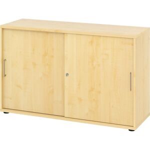 Hammerbacher, Hammerbacher Schrank V1752S/3/3/BS Ahorn 120 x 40 x 74,8 cm