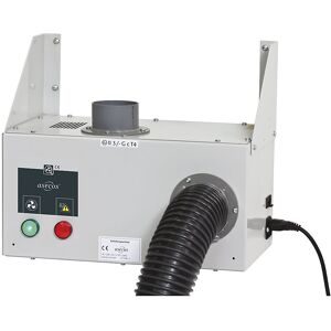 asecos®, Entlüftungsmodul für asecos Sicherheitsschränke der K90, UB30 und UB90 Serie, Stahlblech, B 400 x T 200 x H 340 mm, 230 V, 45 W, 50 Hz, 2400 U/min