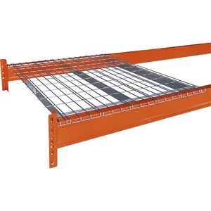 SCHULTE Lagertechnik, Schulte Lagertechnik Drahtgitterauflagen für Palettenregale, T 1100 mm, für Holmtiefe 50 mm, Holmlänge 3600 mm, verzinkt, 4 Stück