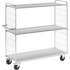 KONGAMEK, Flexibler Etagenwagen, mit 3 Böden, Länge 1790 mm, Lenkrollen mit Stopp, ab 2 Stk Kongamek