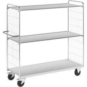 KONGAMEK, Flexibler Etagenwagen, mit 3 Böden, Länge 1790 mm, Lenkrollen mit Stopp, ab 2 Stk Kongamek