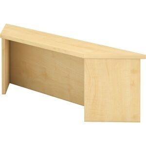 LIVIQUE, Thekenaufsatz Office Holz 113 cm - Farbe: Ahorn - Material: Holzwerkstoff - Thekenaufsatz