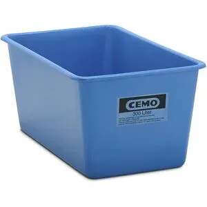 CEMO, Rechteckbehälter Standard, GFK, 300 l, blau