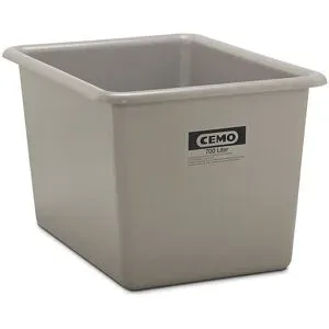CEMO, Rechteckbehälter Standard, GFK, 700 l, grau