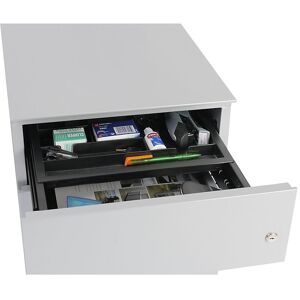 Bisley, Schubladeneinsatz für BISLEY Rollcontainer, schwarz