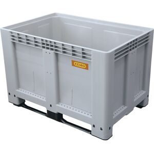 Altbatterie-Lager- und Transportbox, aus PE, Volumen 525 l, mit 2 Kufen CEMO