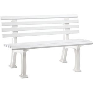 Blome, Gartenbank, 2-Sitzer, L 1200 mm, weiss