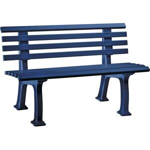 Blome, Gartenbank, 2-Sitzer, L 1200 mm, blau