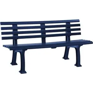 Blome, Gartenbank, 3-Sitzer, L 1500 mm, blau