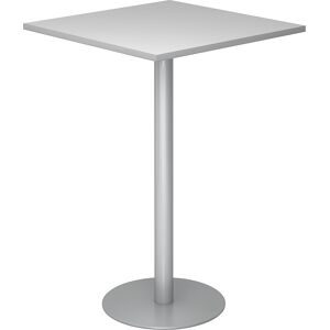 LIVIQUE, Besprechungstisch Office Grau Holz 80 cm - Material: Holzwerkstoff - Besprechungstisch