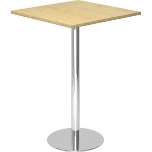 LIVIQUE, Besprechungstisch Office Holz 80 cm - Farbe: Ahorn - Material: Holzwerkstoff - Besprechungstisch