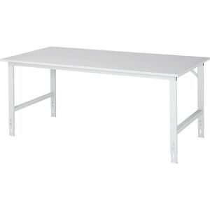 RAU, RAU höhenverstellbarer Werktisch Serie TOM, HxBxT 760-1.080 x 2.000 x 1.000 mm, Arbeitsplatte EGB-Melaminbelag