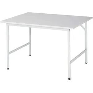 RAU, RAU Arbeitstisch, Melamin-Platte, 1250 x 1000 x 800-850 mm