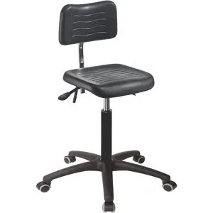 meychair, meychair Arbeitsdrehstuhl Workster Simplex, PU-Schaum, Rollen