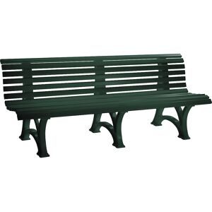 Blome, BLOME Sitzbank Genf, Länge 2.000 mm, 3-füssig, grün