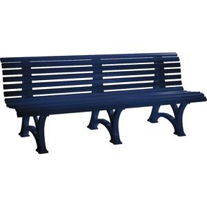 Blome, BLOME Sitzbank Genf, Länge 2.000 mm, 3-füssig, blau