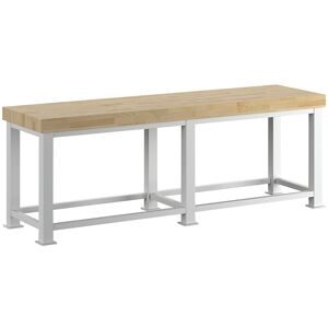 Schwerlast-Werkbank, Plattenstärke 100 mm, BxT 2500 x 700 mm RAU