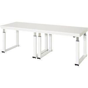 Arbeitstisch, elektrisch höhenverstellbar - Tragkraft 600 kg, Höhe 740 - 1140 mm, Hartlaminatplatte, BxT 2500 x 900 mm RAU