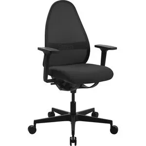Bürostuhl SOFT SITNESS ART, Synchronmechanik, mit Armlehnen, schwarz Topstar
