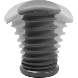 Hocker Sitness 4D, Sitz-HxB 530 - 640 x 375 mm, grau Topstar