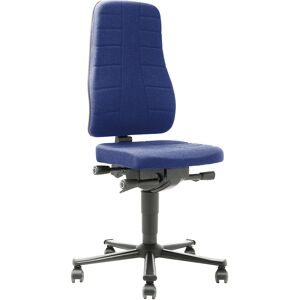 bimos, Drehstuhl All-in-One 9643, Stoffpolster, blau