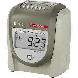 Bürk Mobatime, Zeiterfassungsgerät Modell K 600