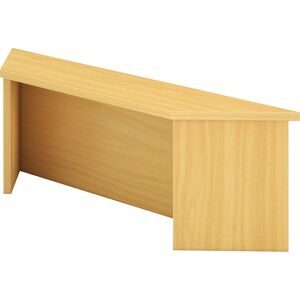 LIVIQUE, Thekenaufsatz Office Braun Holz 113 cm - Farbe: buche - Material: Holzwerkstoff - Thekenaufsatz