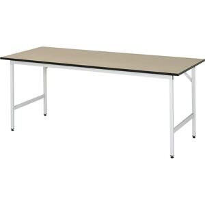 RAU, Arbeitstisch, MDF-Platte, 2000 x 800 x 800-850 mm