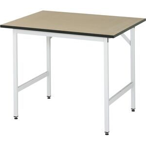 RAU, RAU höhenverstellbarer Werktisch Serie JERRY, HxBxT 800-850 x 1.000 x 800 mm, MDF Arbeitsplatte