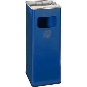 VAR, VAR® Ascher-Abfall-Kombination, Standmodell, 31,7 Liter, enzianblau