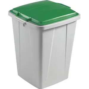 DURABLE, Wertstoff-Sammelbehälter, 90 l, mit Deckel, grün